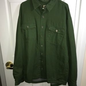 Canvas Shirt Jacket